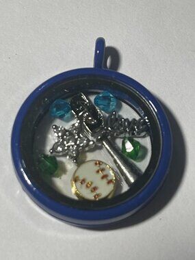 Seattle Mariners MLB Memory Charm Locket w/ 22 IN chain NEW